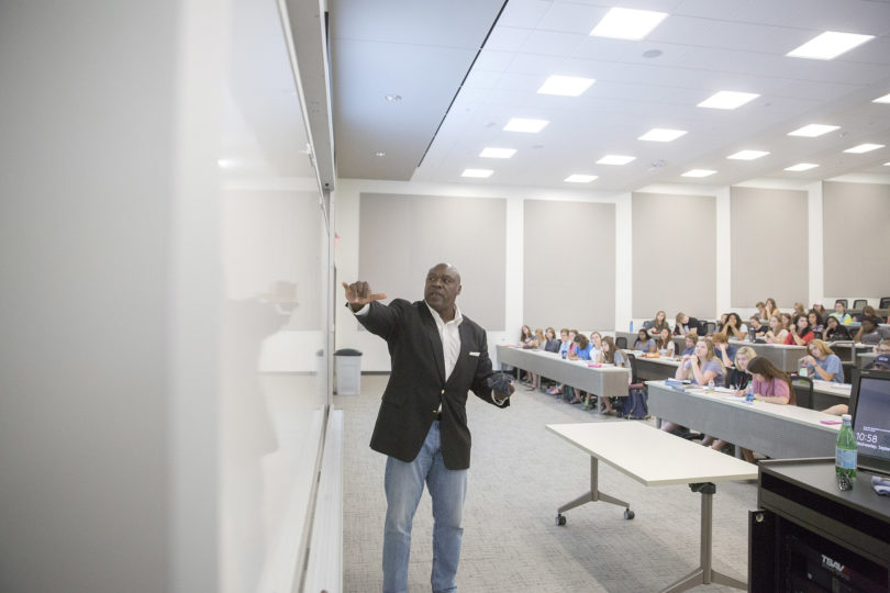 UGA Foundation Distinguished Professor of Chemistry Greg Robinson Teaching