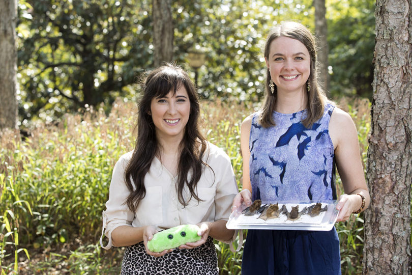 Two Female UGA PhD Students